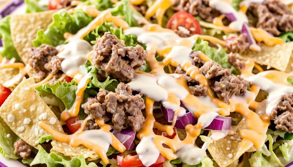 Big Mac Salad – Naomi's Recipes