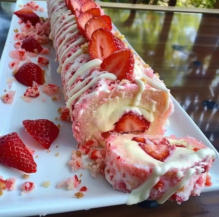 Strawberry Shortcake Sushi – Naomi's Recipes