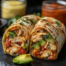 Chipotle Ranch Grilled Chicken Burritos (Taco Bell Copycat Recipe ...