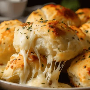 Gooey Mozzarella Biscuit Bombs: Easy Healthy Recipe - Recipe Image
