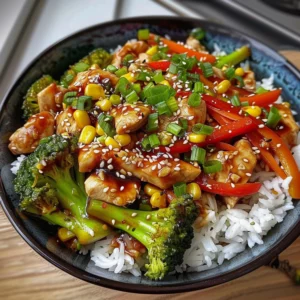 Minute Chicken Stir-Fry: Easy Healthy Recipe - Recipe Image