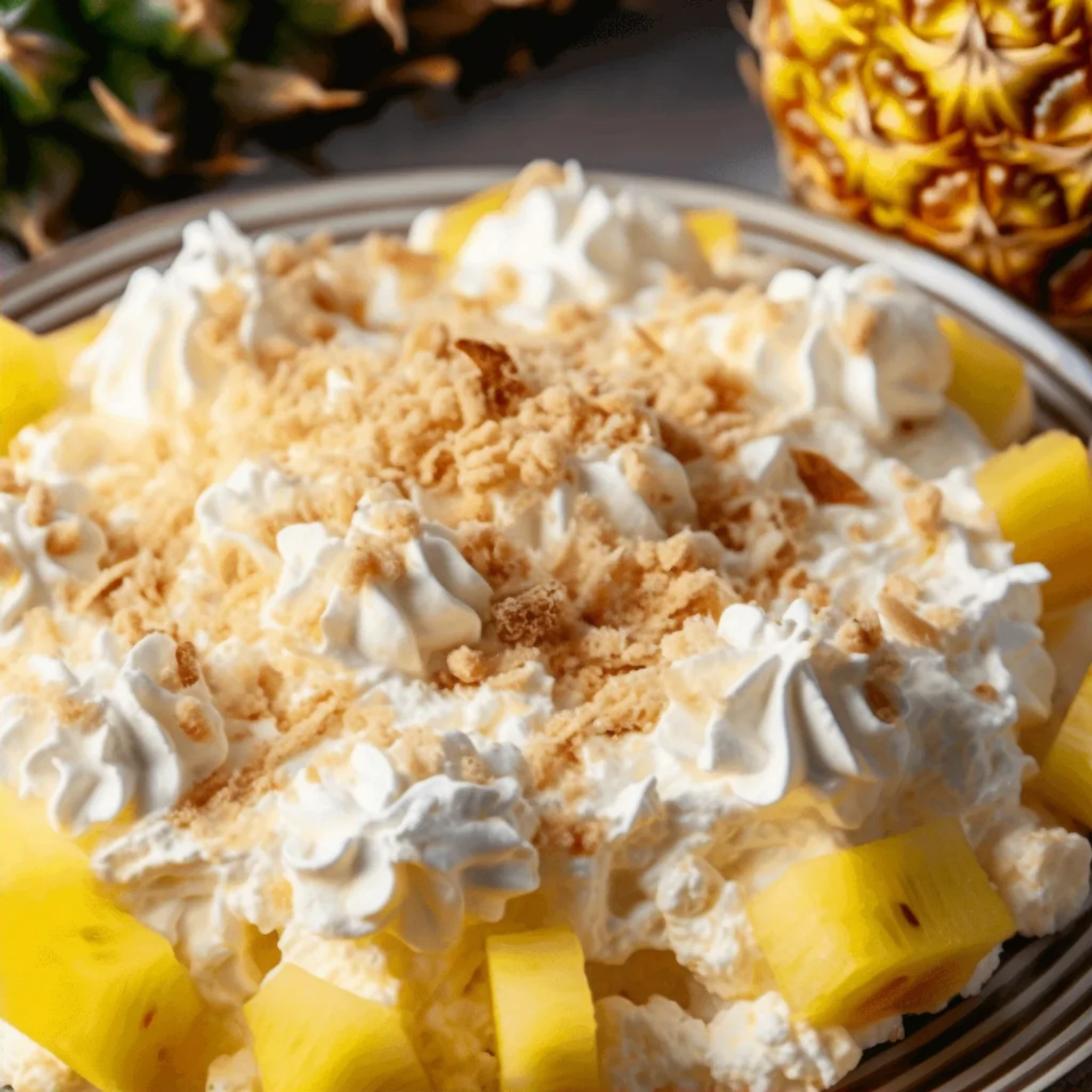 Easy Pineapple Fluff Recipe for Healthy, Delicious Treats - Recipe Image