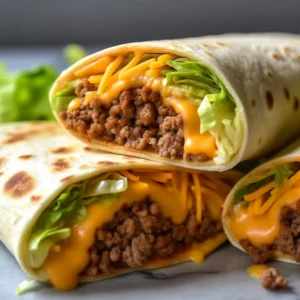 Easy Big Mac Wraps Recipe for Healthy Home Cooking - Recipe Image