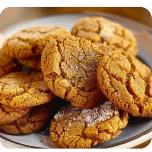 Minute Healthy Ginger Crisp Cookies for Moms - Recipe Image