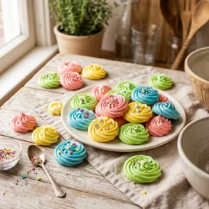 Jello Meringue Cookies That Melt in Your Mouth - Recipe Image