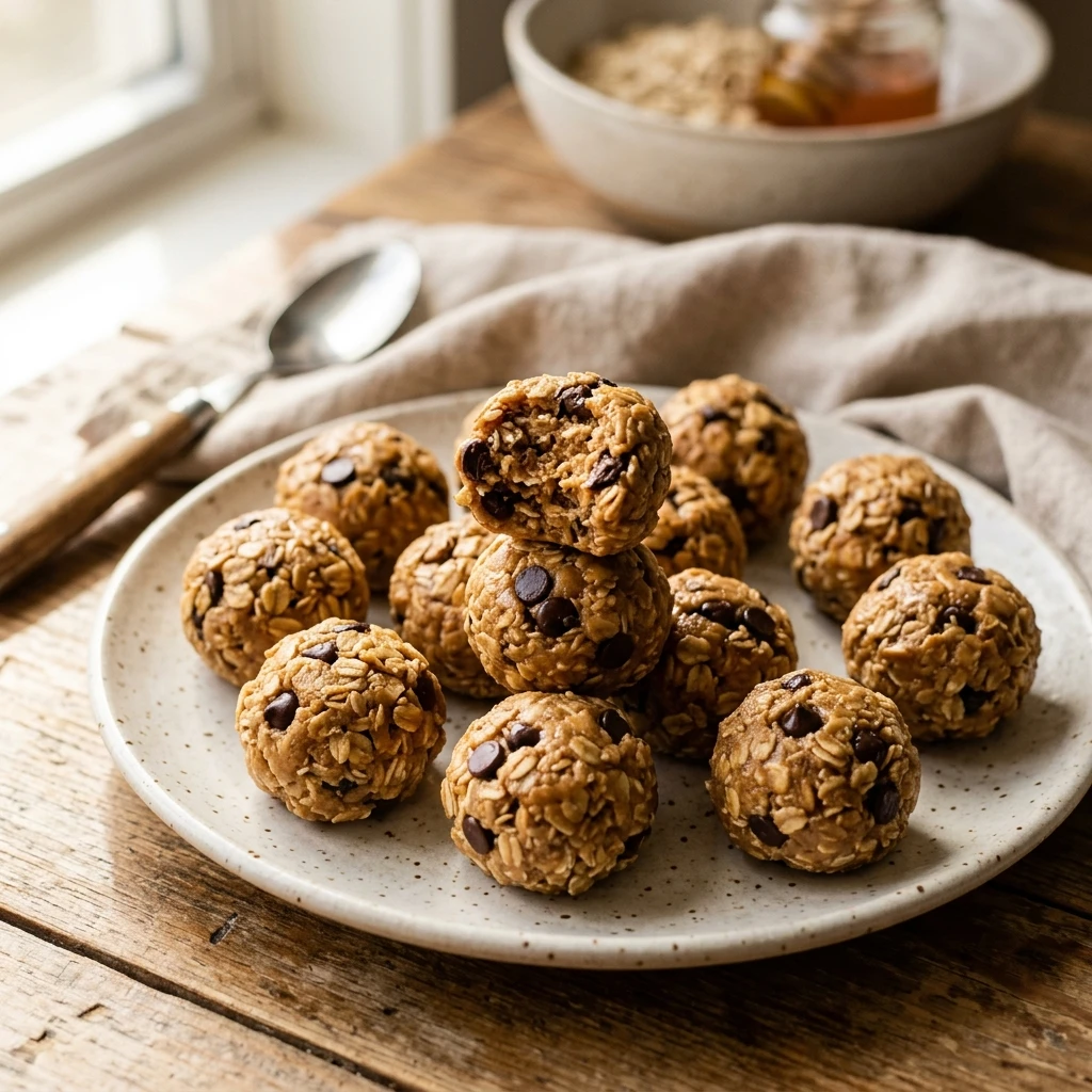 No-Bake Peanut Butter Energy Bites You’ll Crave Daily - Recipe Image