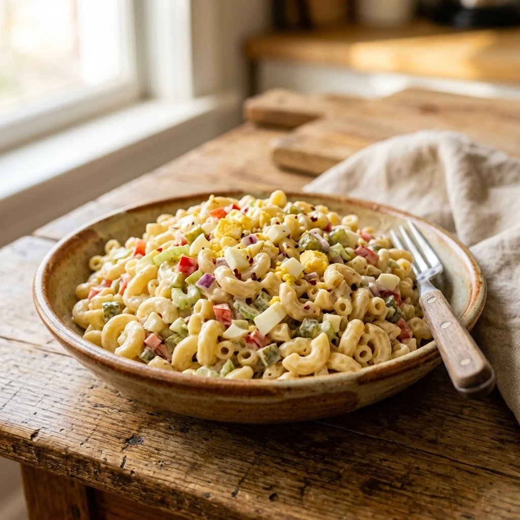 Gordon Ramsay Macaroni Salad That Everyone Will Ask For - Recipe Image