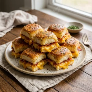 Mini Grilled Cheese Hawaiian Rolls Everyone Will Love - Recipe Image