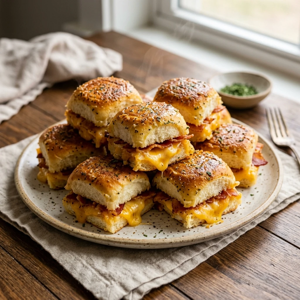 Mini Grilled Cheese Hawaiian Rolls Everyone Will Love - Recipe Image
