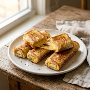 Easy Grilled Cheese Roll Ups - Recipe Image