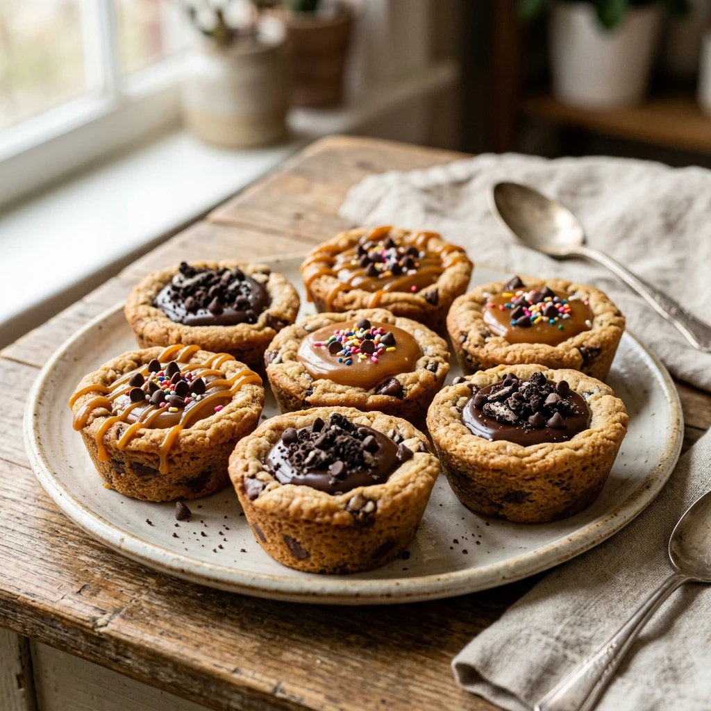 Cookie Dough Cups That Melt in Your Mouth - Recipe Image