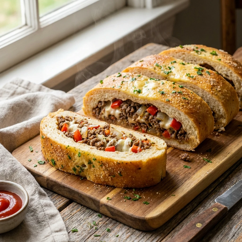 Garbage Bread Recipe That’s Loaded With Flavor - Recipe Image