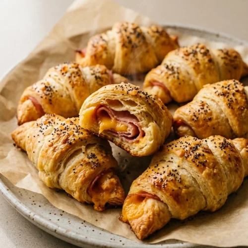 Easy Ham and Cheese Sticks Recipe - Recipe Image