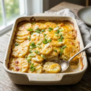 Easy Homemade Scalloped Potatoes for Any Dinner - Recipe Image